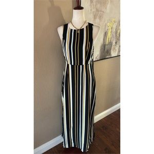 Striped maxi dress